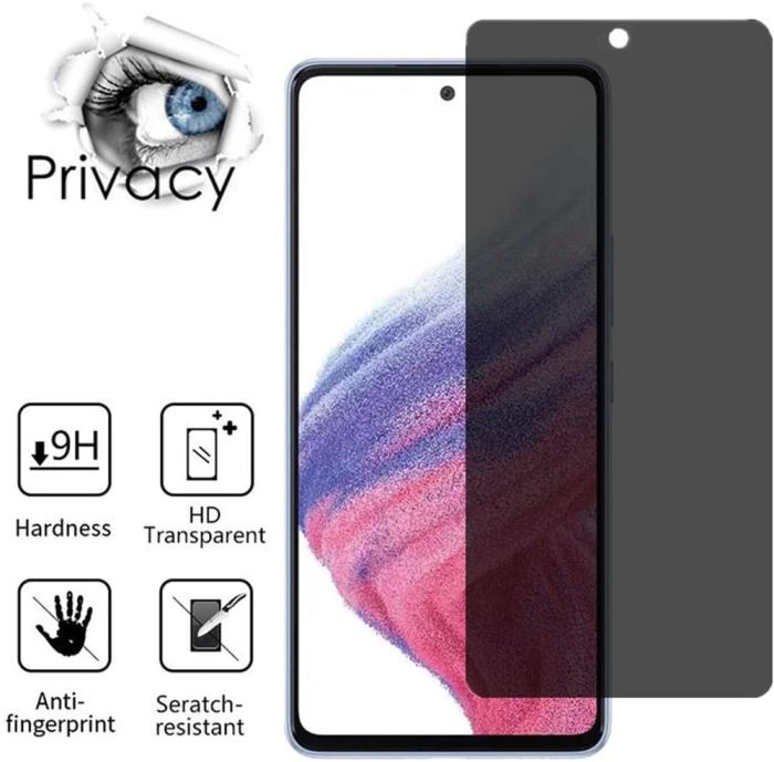 A-One Brand - Privacy Härdat Glas Skärmskydd Samsung Galaxy A53 5G Skärmskydd