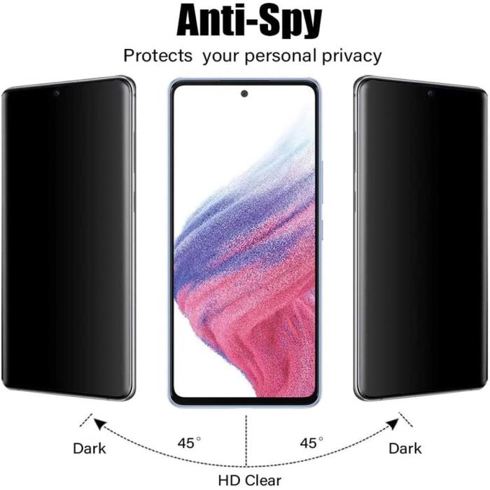 A-One Brand - Privacy Härdat Glas Skärmskydd Samsung Galaxy A53 5G Skärmskydd
