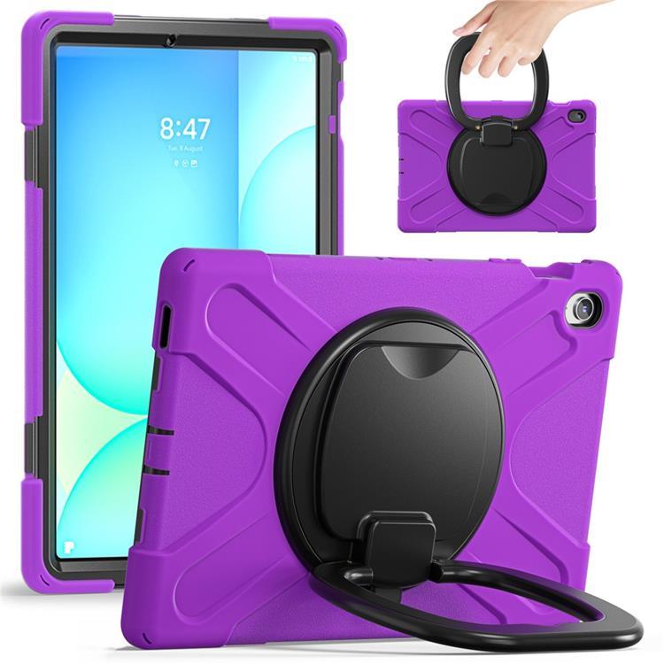 Mobilskal till Galaxy Tab S10 FE Plus Kickstand Handle Grip - Lila | 2353 | AlltMobil