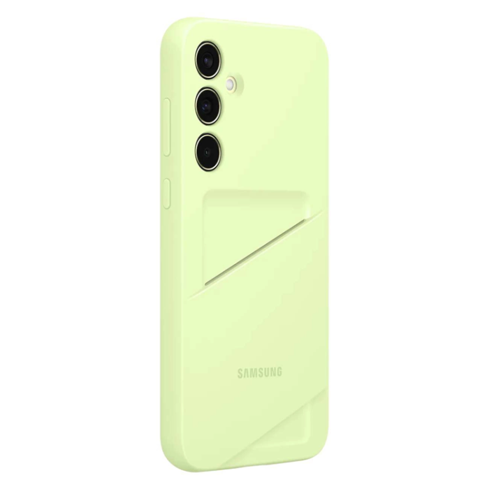 Samsung - Samsung Galaxy A35 Mobilskal Korthållare - Grön