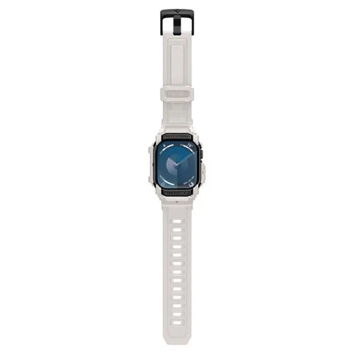 Spigen - Spigen Apple Watch 46mm Series 10 Armband Rugged Armor Pro
