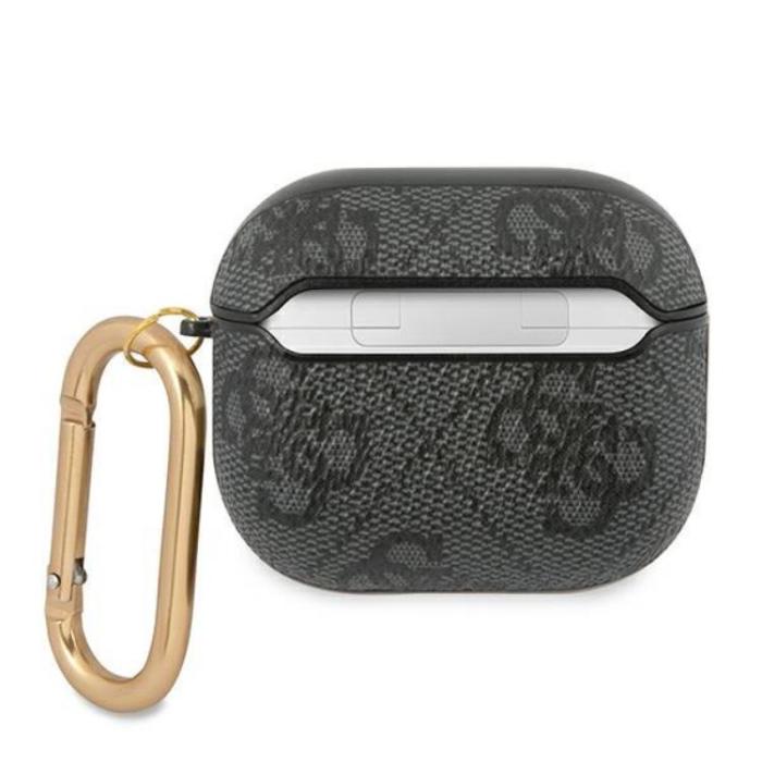 Guess - Guess AirPods 3 Skal Script Metall Collection - Grå