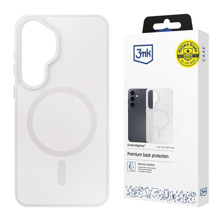 3mk Mobilskal För Galaxy S26 MagSafe Smoke - Vit | 2353 | AlltMobil