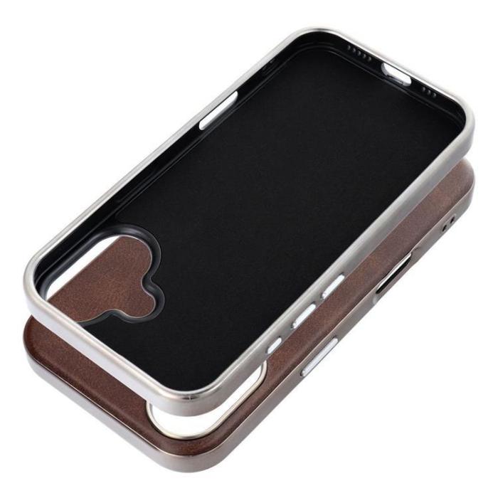 A-One Brand - iPhone 13 Mobilskal Magsafe Gentleman - Brun