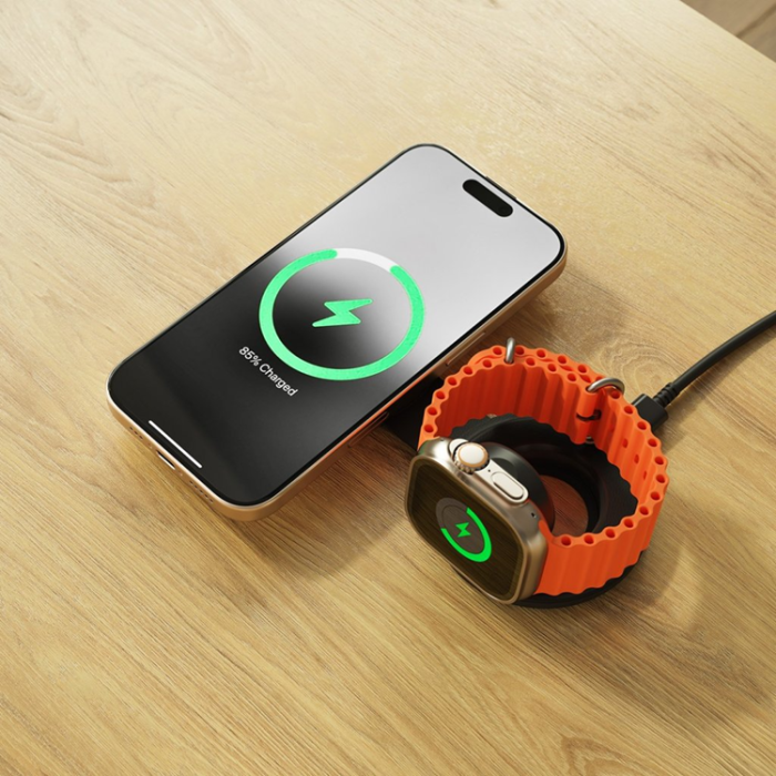 Satechi - Satechi Trådlös Laddare iPhone, Apple Watch - Svart