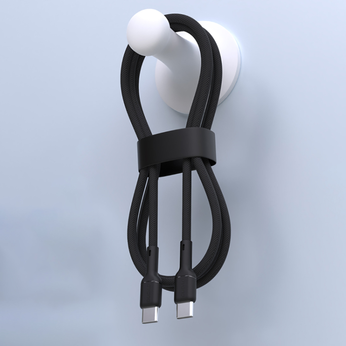 Dudao - Dudao USB-C - USB-C 65W Kabel 2m L9C - Svart