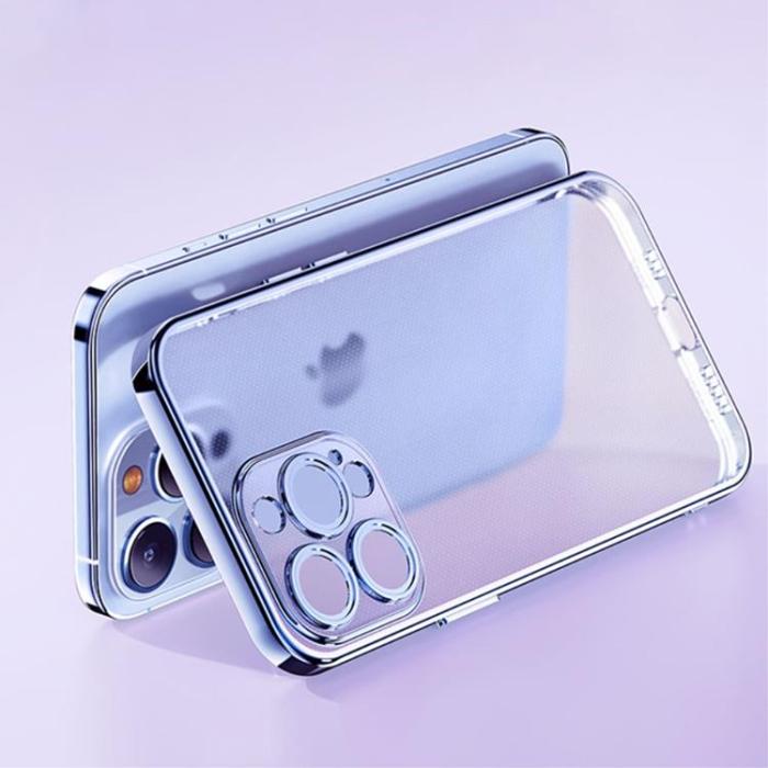 ROCK - ROCK iPhone 14 Pro Skal Electroplating Matte - Lila