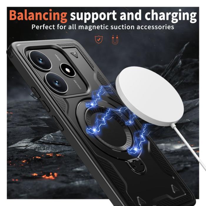 N/A - Mobilskal till Xiaomi Redmi Note 14 5G Plast - Svart
