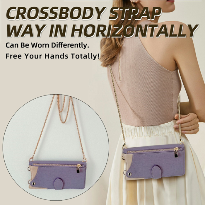 A-One Brand - OnePlus 15 5G Plånboksfodral Irregular Tail Style Läder - Lila