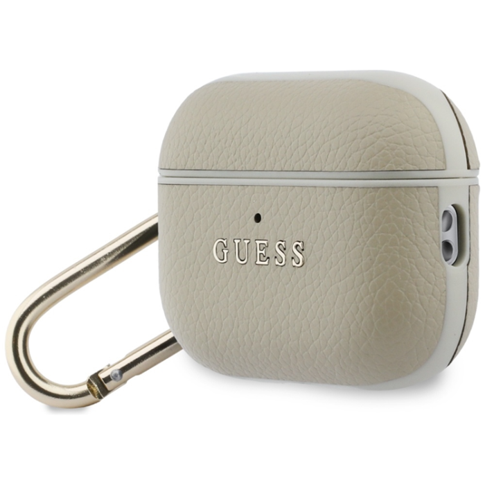 Guess - Guess AirPods Pro 3 Skal Grained Classic Logo Hook
