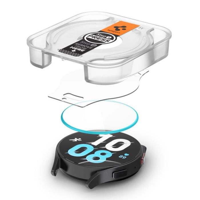 UTGATT - Spigen Galaxy Watch 6 (40mm) Härdat Glas Skärmskydd EZ Fit