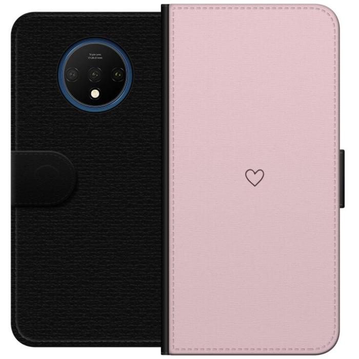 iSecrets - Plånboksfodral till OnePlus 7T med Litet Hjärta