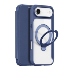 Dux Ducis - Dux Ducis iPhone 17 Air Plånboksfodral MagSafe Skin X Pro Kickstand - Blå