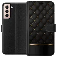 Gustaf - Pl&aring;nboksfodral till Samsung Galaxy S21 med Luxury Opulence