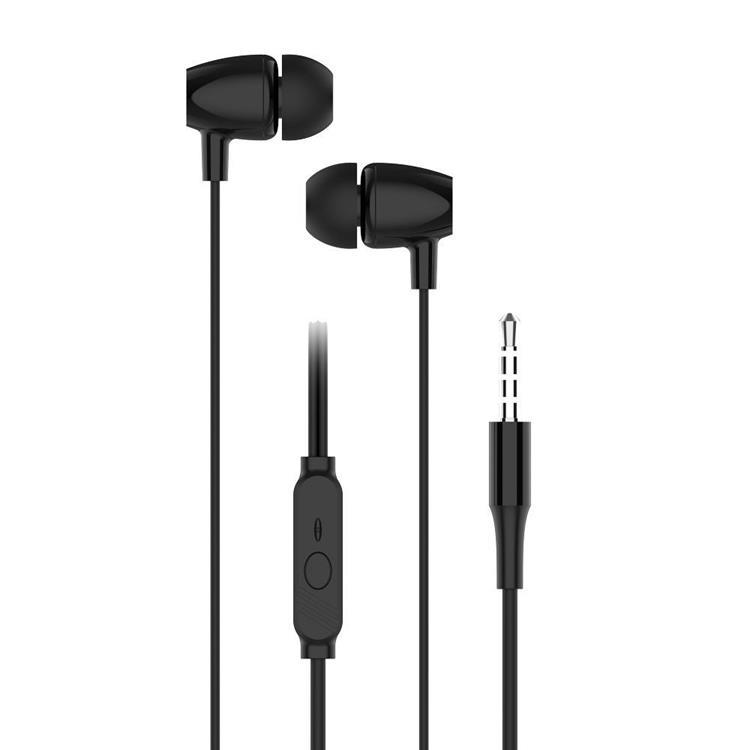 Blue Star Trådbunden Hörlurar Jack 3.5 mm Mikrofon 1.2m PA-E67 | 505771 | AlltMobil