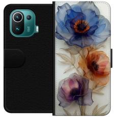 iSecrets - Plånboksfodral till Xiaomi Mi 11 Pro med Silkesblommor