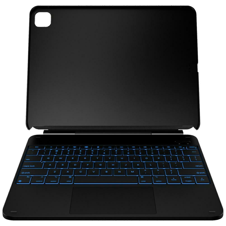Typecase iPad Air 13" (2024)/(2025) Fodral med Tangentbord Carbon Fiber Edge+ (Svart)