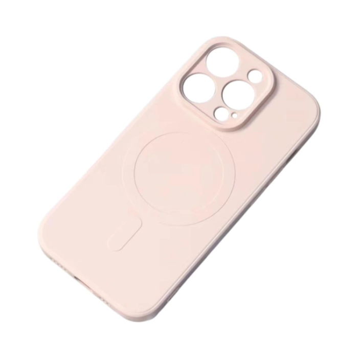 A-One Brand - Galaxy S25 Edge Mobilskal Magsafe Silikon - Rosa