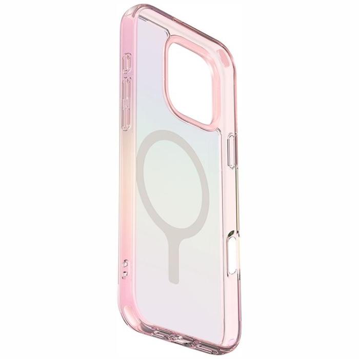 UNIQ - UNIQ iPhone 16 Pro Mobilskal MagSafe Iridescia - Pink Prism