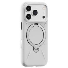 Torras - TORRAS iPhone 17 Pro Max Mobilskal MagSafe Liquid Silikon - Vit