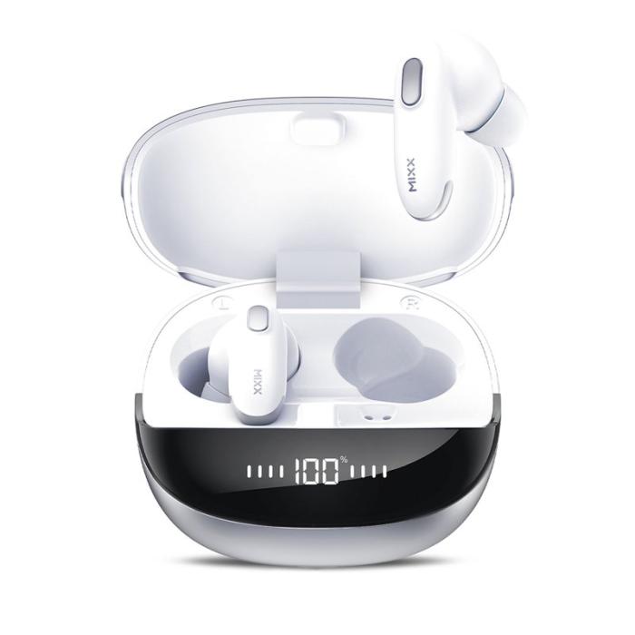 MIXX - MIXX Hörlur Mini Charge 2 In-Ear Tws Qi Trådlös Vit