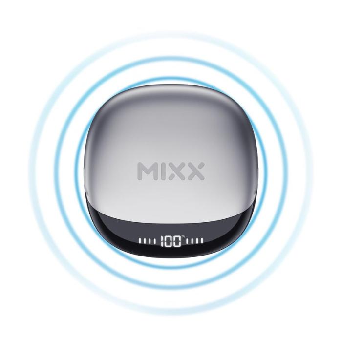 MIXX - MIXX Hörlur Mini Charge 2 In-Ear Tws Qi Trådlös Vit