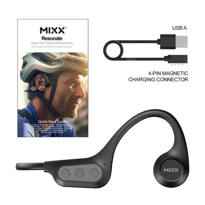 MIXX - MIXX Hörlur Resonate OWS Benledning Nackband