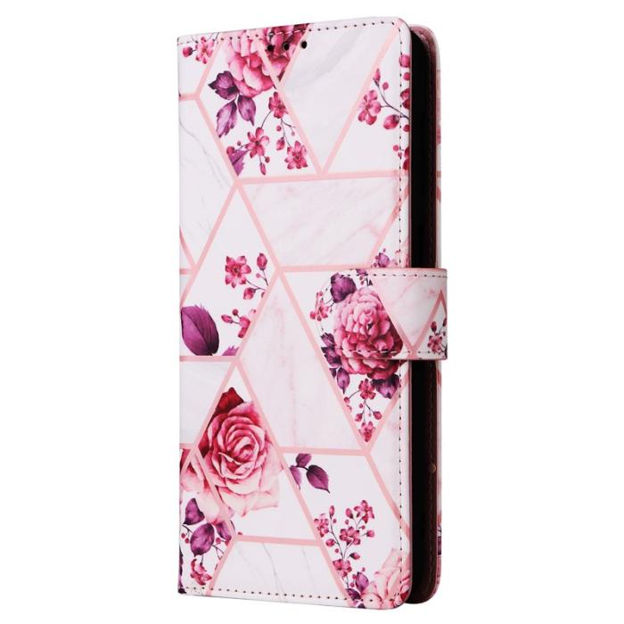 OEM - Mobilfodral för Samsung Galaxy S26 Plus Konstläder med handledsrem - Roséguld