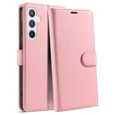 OEM - Pl&aring;nboksfodral f&ouml;r Samsung Galaxy S26 Magnetiskt RFID - Rosa