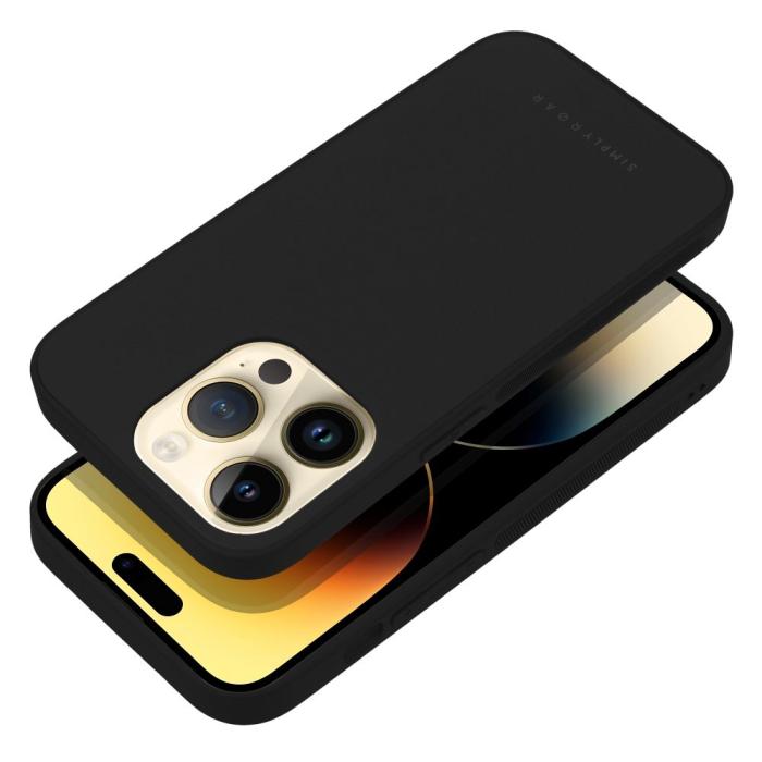 Roar - Roar Matte Glass Skal för iPhone 14 Plus svart