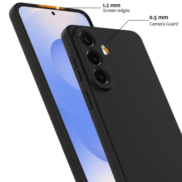 OEM - Mobilskal för Samsung Galaxy S26 Magnetiskt Anti-Drop Silikon - Svart
