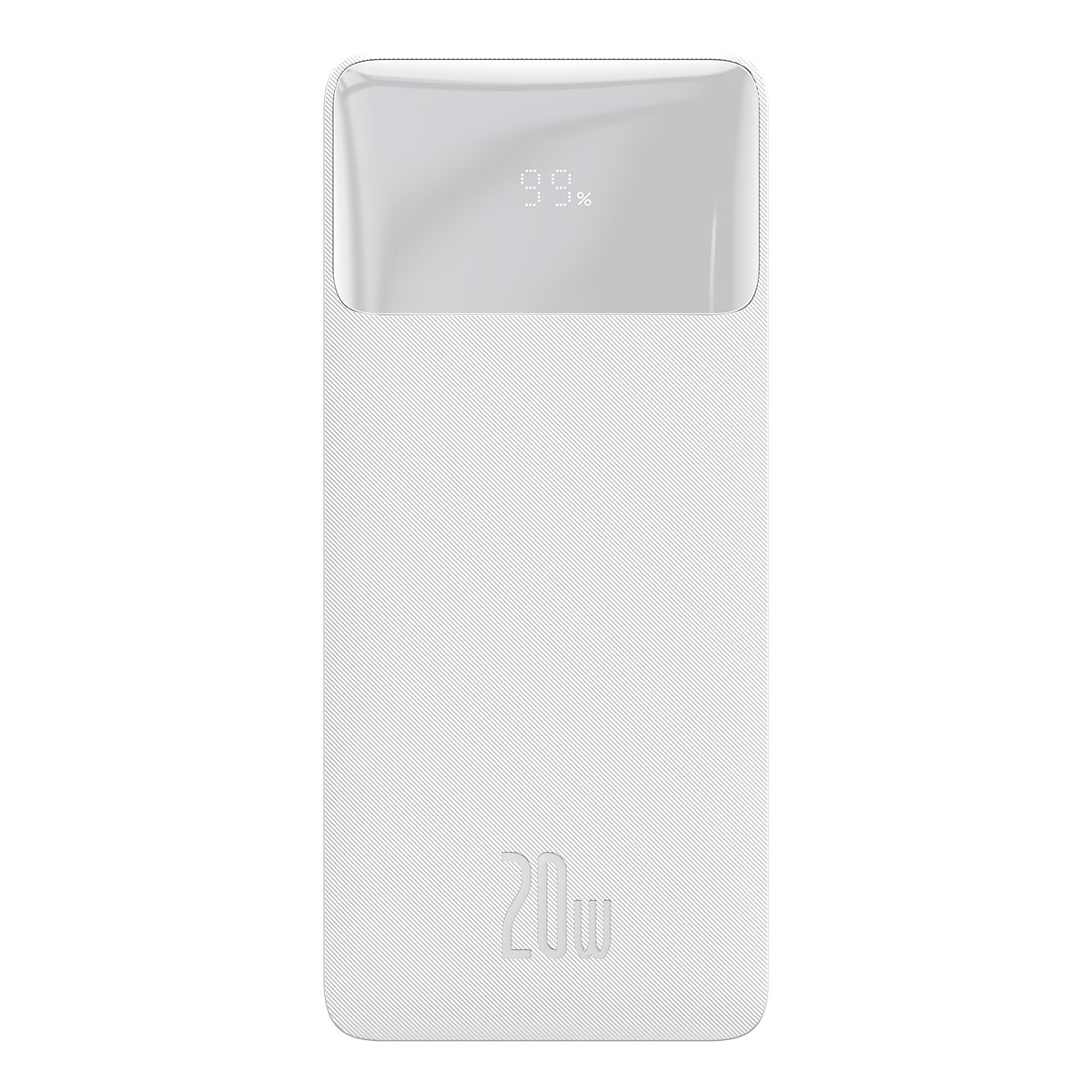 Baseus Powerbank 10000 mAh 20W Bipow + Micro-USB Kabel - Vit | 505295 | AlltMobil