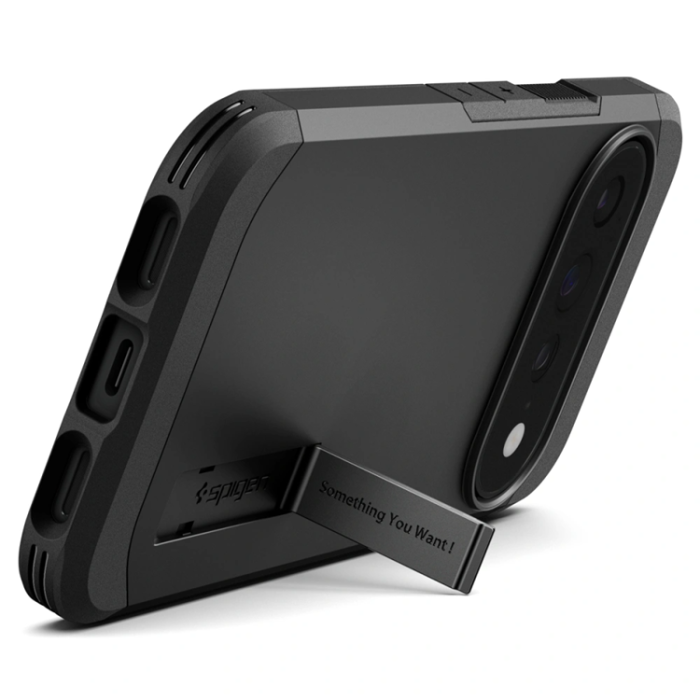 Spigen - Spigen Mobilskal För Google Pixel 11 Pro XL Magsafe Tough Armor - Svart