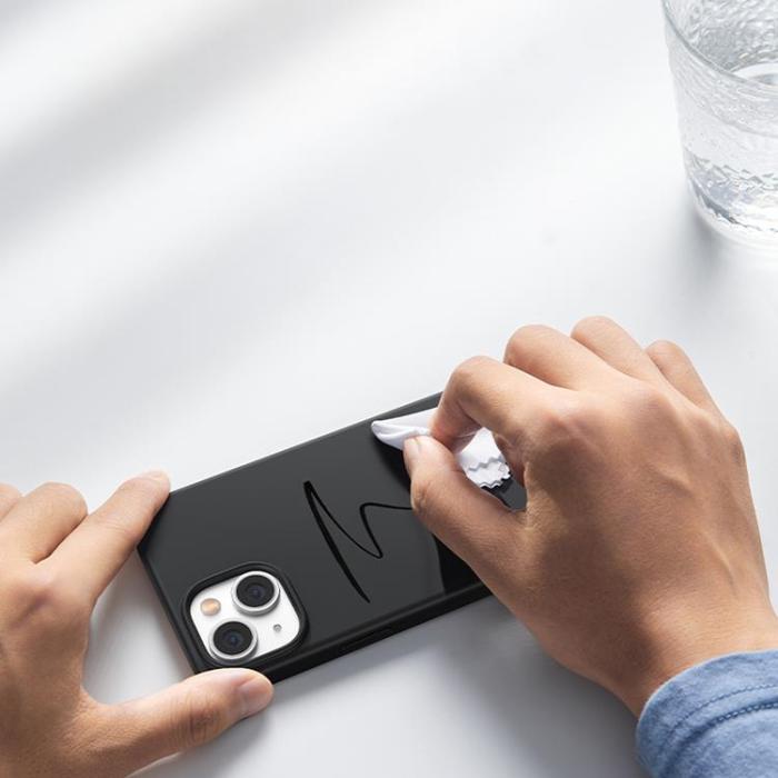 Ugreen - Ugreen iPhone 14 Plus Skal Silky Silicone - Svart