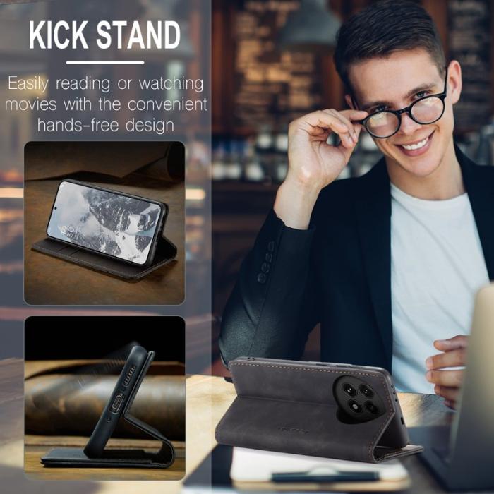 Caseme - CASEME 013 Plånboksfodral för OnePlus 13 KonstLäder - Svart