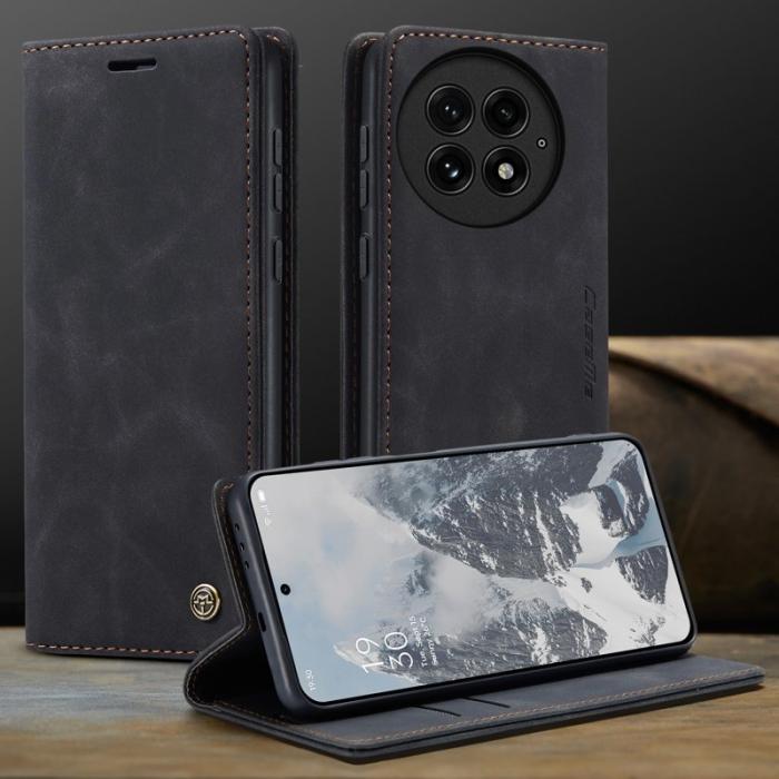 Caseme - CASEME 013 Plånboksfodral för OnePlus 13 KonstLäder - Svart