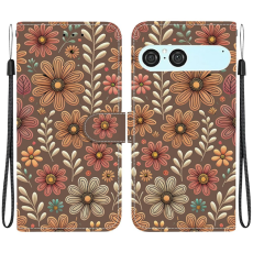 A-One Brand - Sony Xperia 10 VII Plånboksfodral Pattern Printing - Blossom