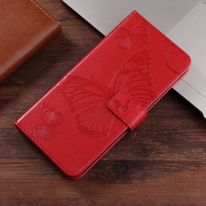 A-One Brand - OnePlus 15 5G Konstläder Plånboksfodral Floral Butterfly Imprinted
