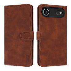 AZNS - AZNS iPhone Air Pl&aring;nboksfodral Konstl&auml;der - Brun