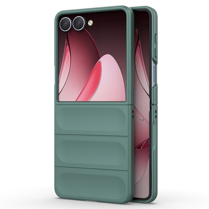 A-One Brand - Galaxy Z Flip 7 Mobilskal Anti-Drop TPU Rugged - Grön