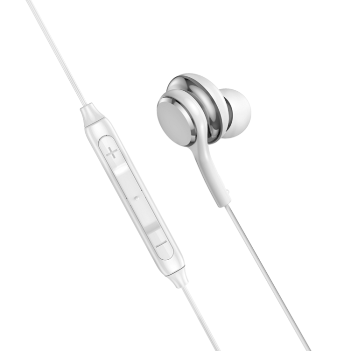 WIWU - WIWU Trådbundna Hörlurar Jack 3.5mm EB310 - Vit