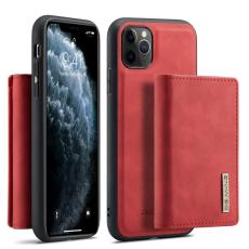 DG.MING - DG.MING M1 Series 2-in-1 Wallet Mobilskal med St&auml;ll f&ouml;r iPhone 11 Pro Max - R&ouml;d