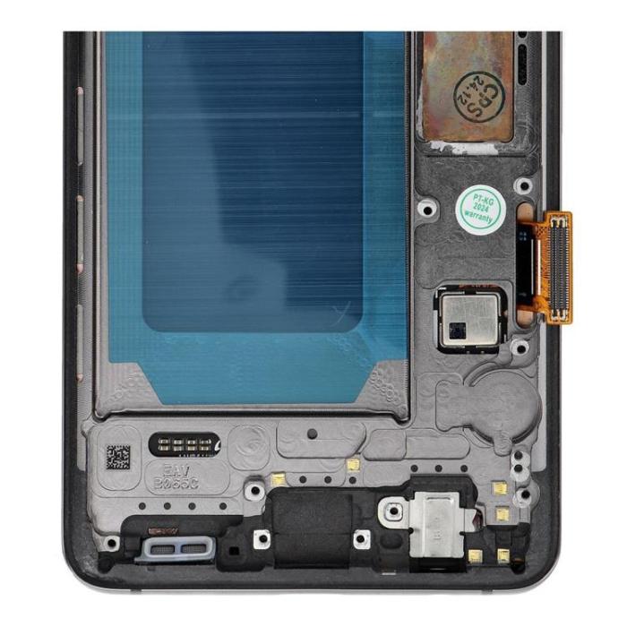 SpareParts - Galaxy S10 Skärm med LCD-display FixCell Renoveradde - Svart