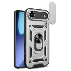 Amorus - AMORUS iPhone Air Mobilskal Med Kameralinsreglage - Silver