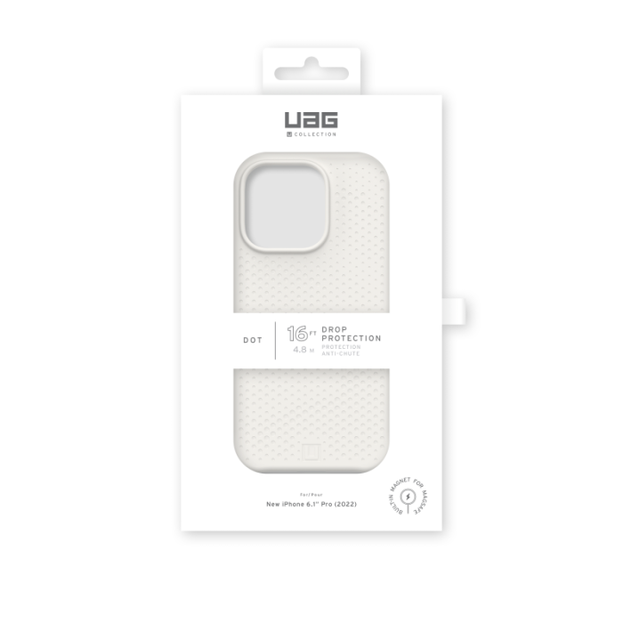 UAG - UAG iPhone 14 Pro Skal Dot Magsafe - Marshmallow