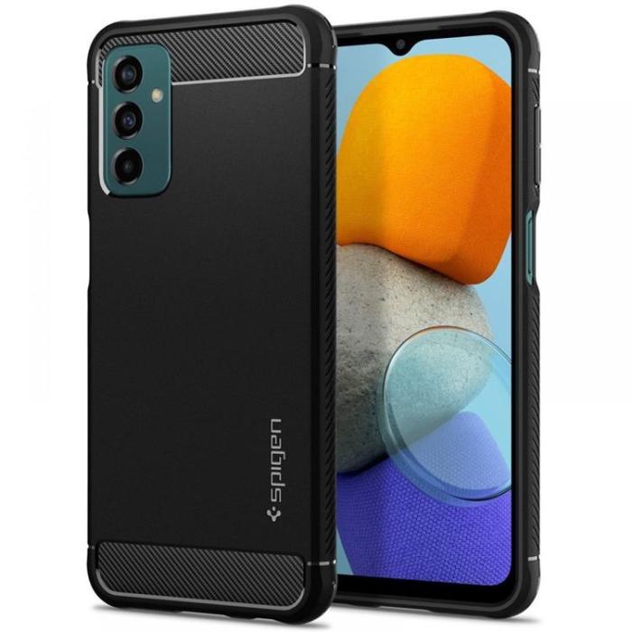 UTGATT - Spigen Rugged Armor Skal Galaxy M23 5G - Matte Svart