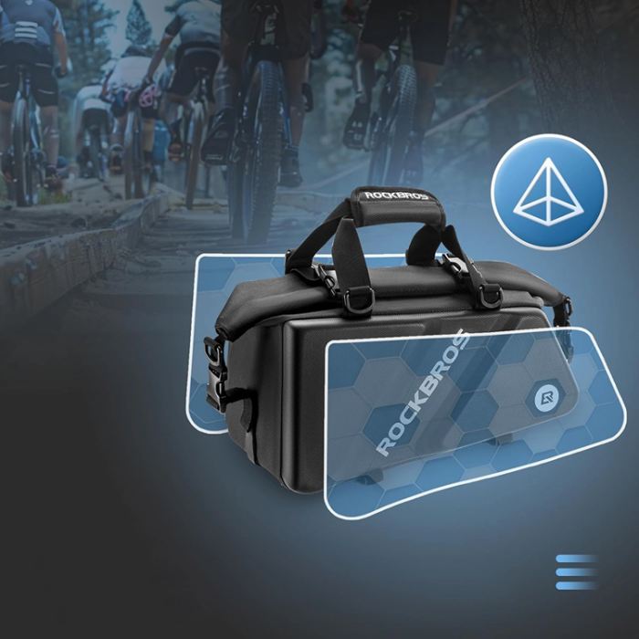 Rockbros - Rockbros Cykelväska för Bagageutrymme 11,6L 30140090001 - Svart