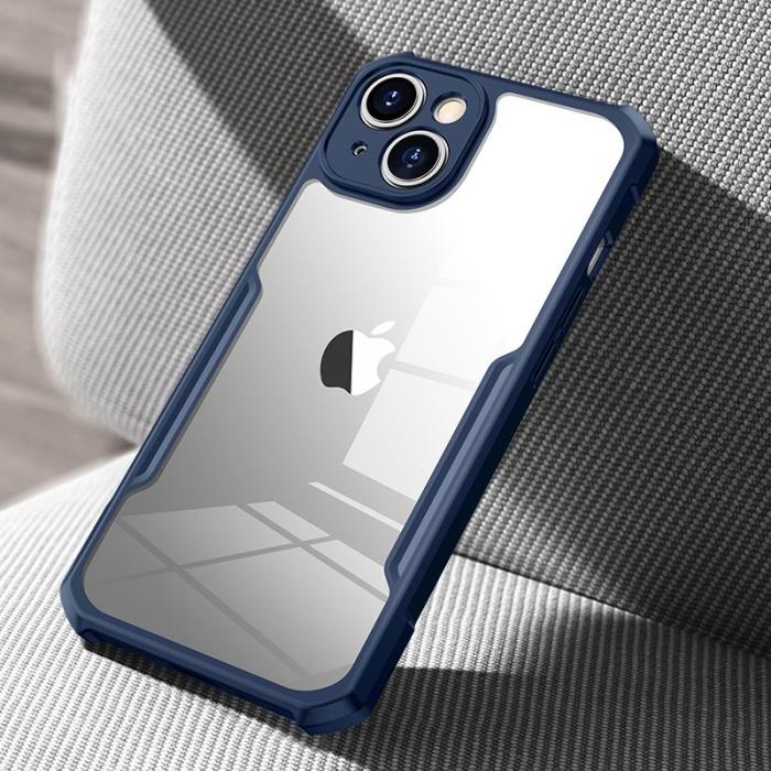 XUNDD - XUNDD Mobilskal till iPhone 14 Plus Drop-proof Blå TPU och Akryl