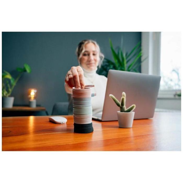 Verbatim - Verbatim USB-C till USB-C 100W Kabel 1.2m Sync & Charge 31857 - Rosa