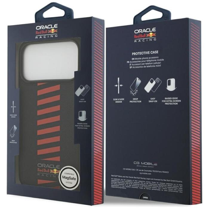 Red Bull - Red Bull iPhone 17 Pro Max Mobilskal MagSafe Meshed Powerbar - Marinblå